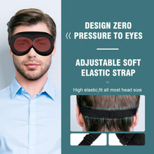 Load image into Gallery viewer, Lacette Silk Eye Mask, 100% Night Blindfold for Sleeping with Adjustable Strap

